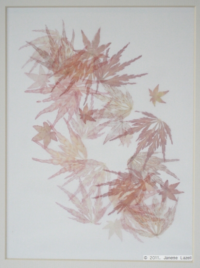 Mixed media-leaf printing 4