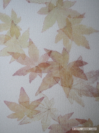 Mixed media-leaf printing