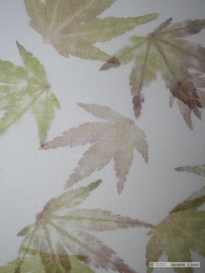 Mixed media-leaf printing 12